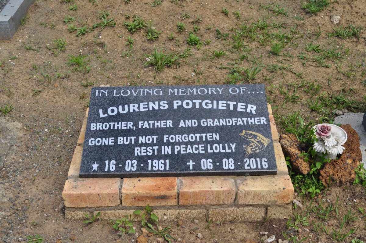 POTGIETER Lourens 1961-2016