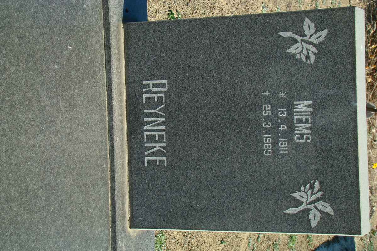 REYNEKE Miems 1911-1989