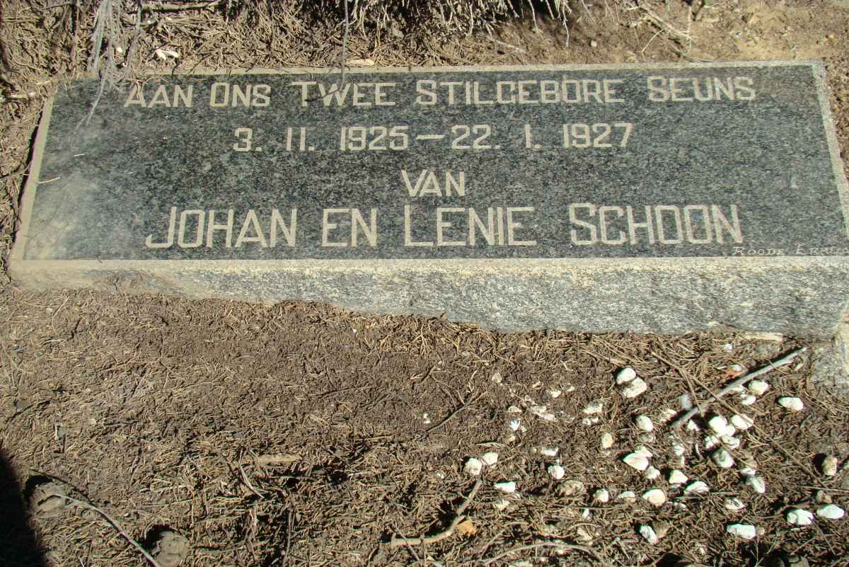 SCHOON Johan  -1925 :: SCHOON Lenie  -1927