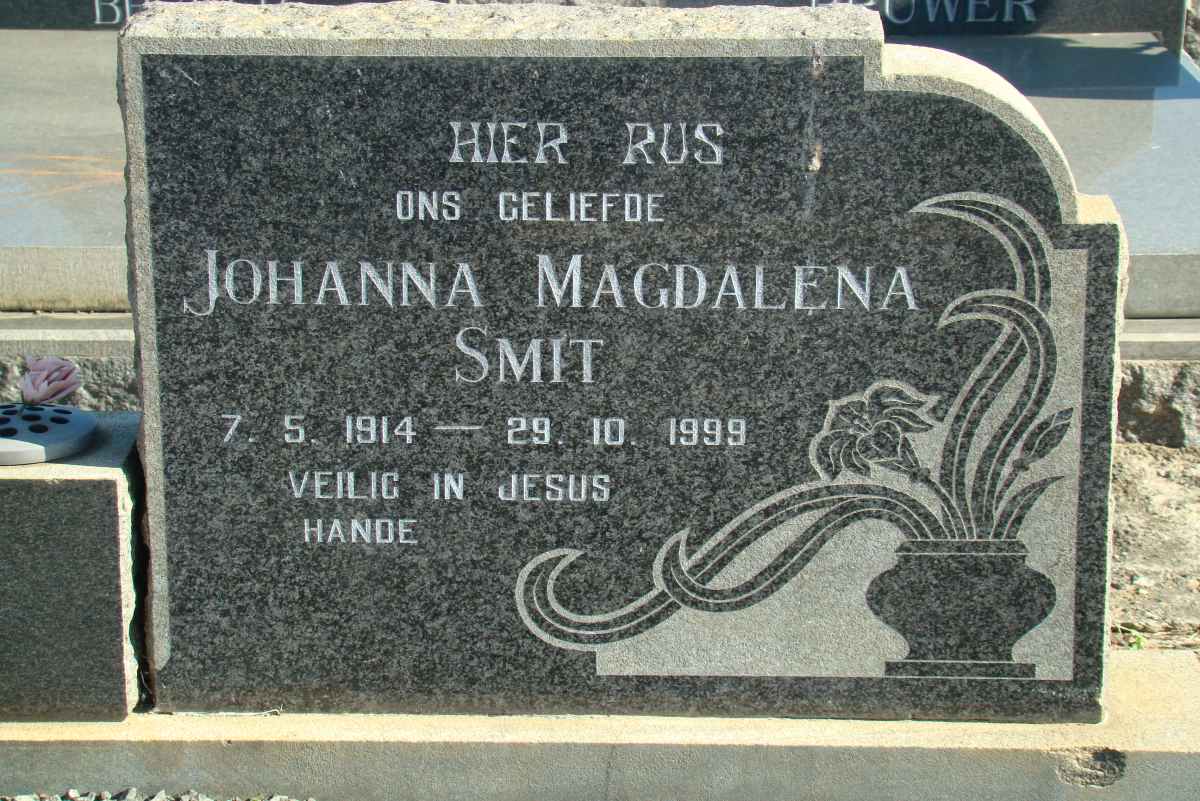 SMIT Johanna Magdalena 1914-1999