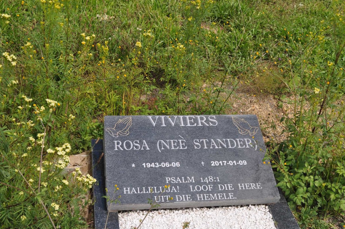 VIVIERS Rosa nee STANDER 1943-2017