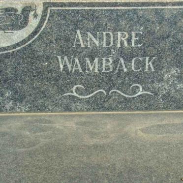 WAMBACK André