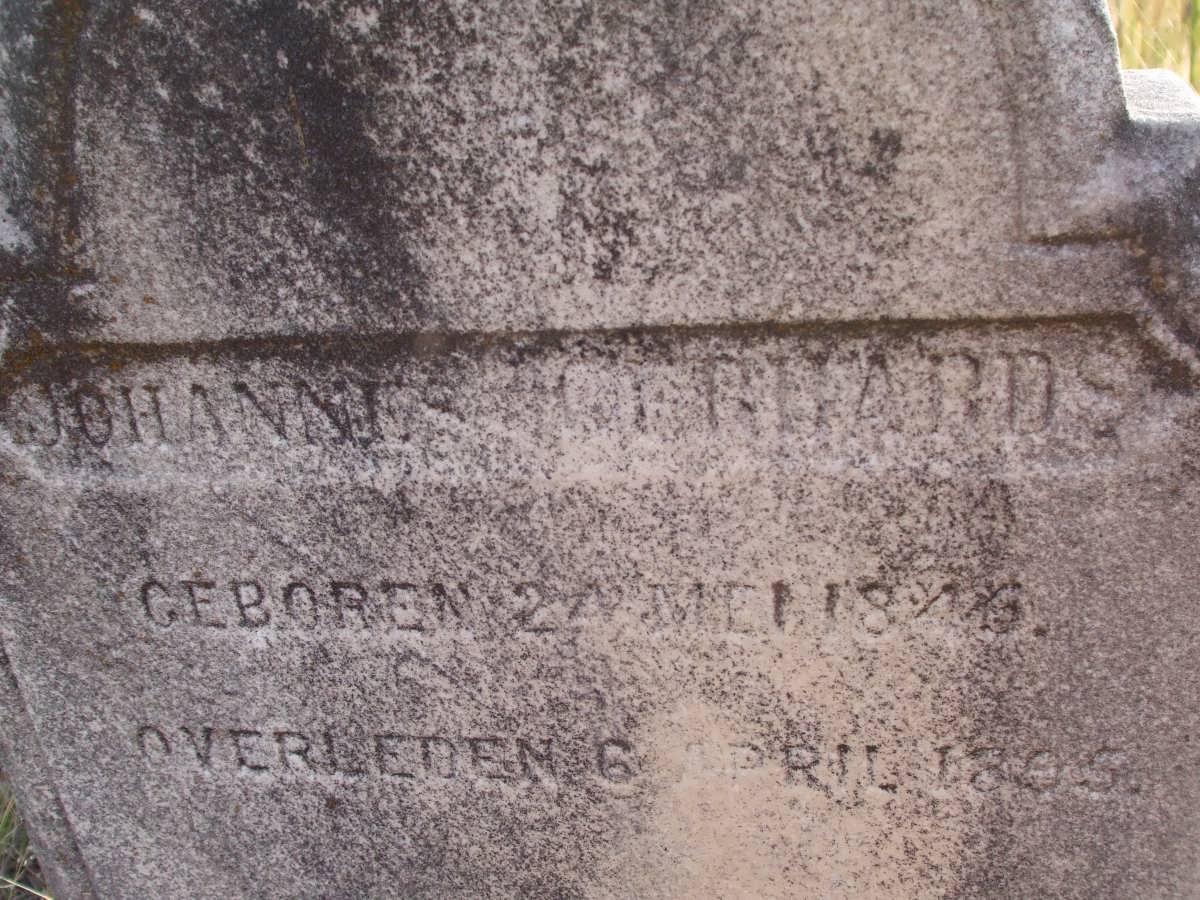 GERHARDS Johannes 1846-1905