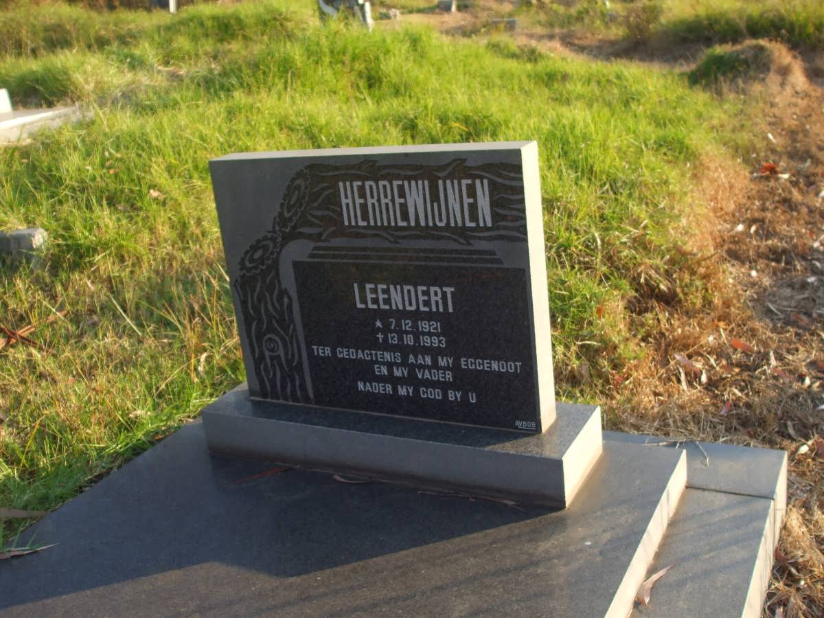 HERREWIJNEN Leendert 1921-1993
