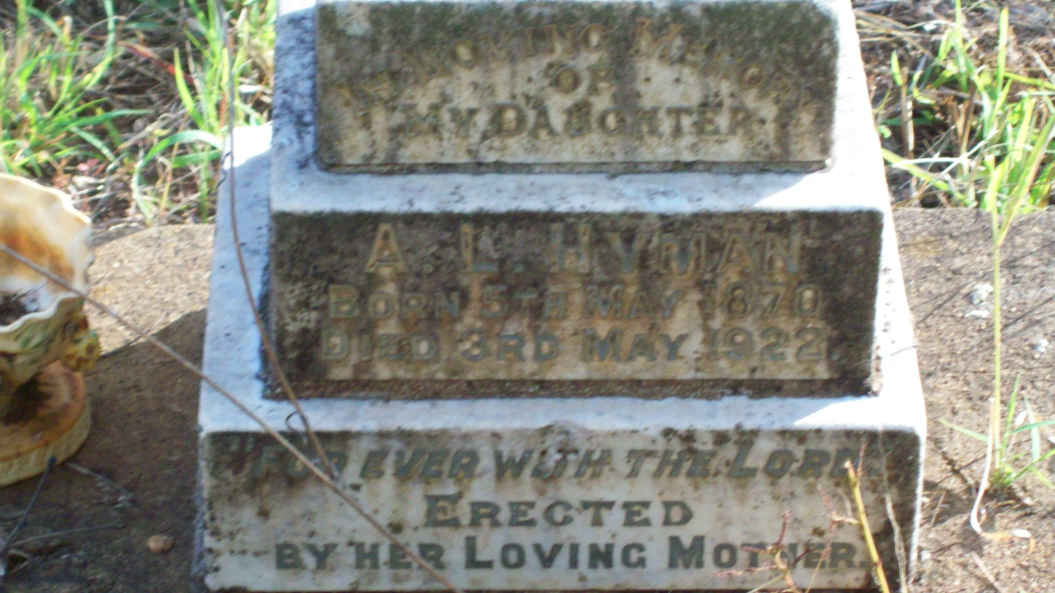 HYMAN A.L. 1870-1922