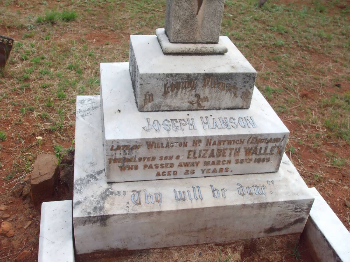 HANSON Joseph -1895