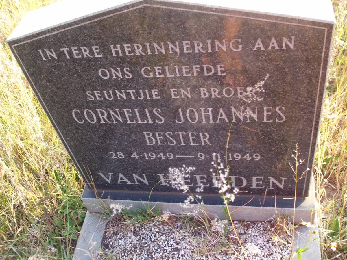 HEERDEN Cornelis Johannes Bester, van 1949-1949