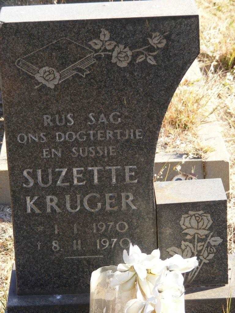 KRUGER Suzette 1970-1970