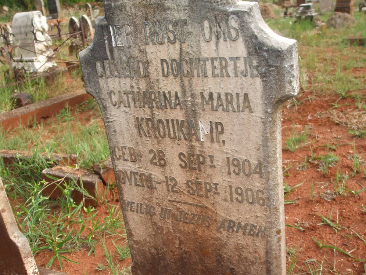 KROUKAMP Catharina Maria 1904-1906