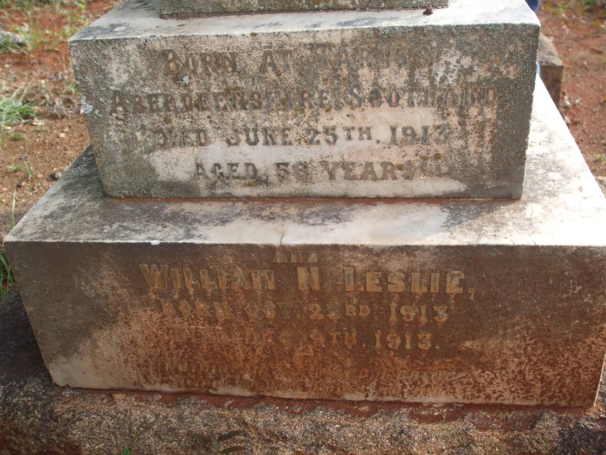 McRAE Mary Ironside -1913 :: McRAE William N. Leslie 1913-1913 