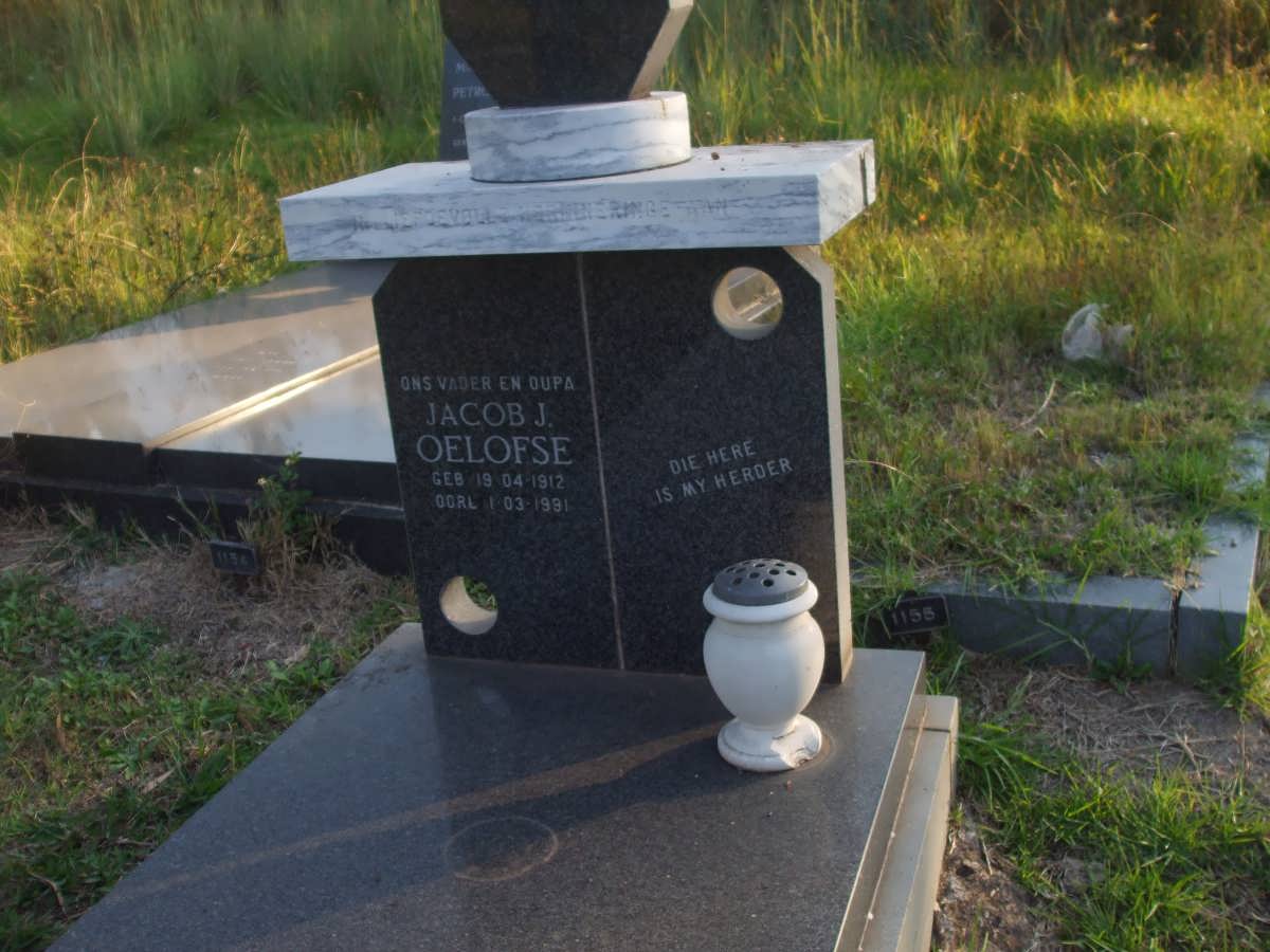 OELOFSE Jacob J. 1912-1991