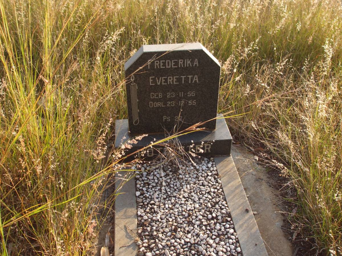 POTGIETER Frederika Everetta 1955-1955