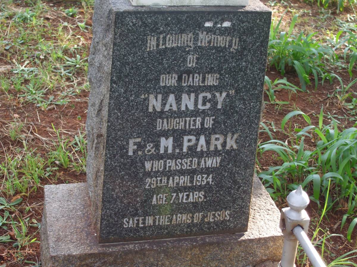 PARK Nancy -1934