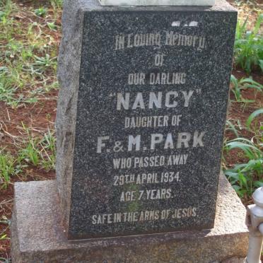 PARK Nancy -1934