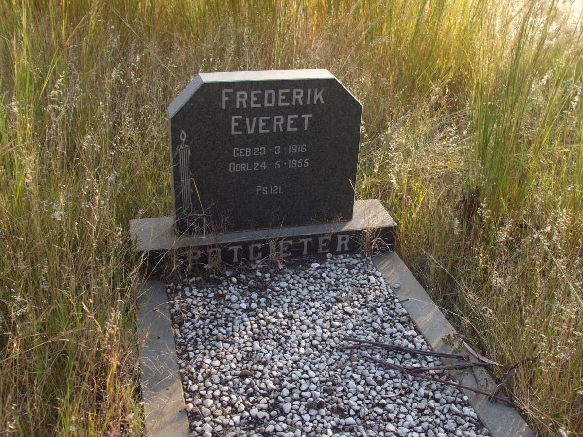 POTGIETER Frederik Everet 1916-1955