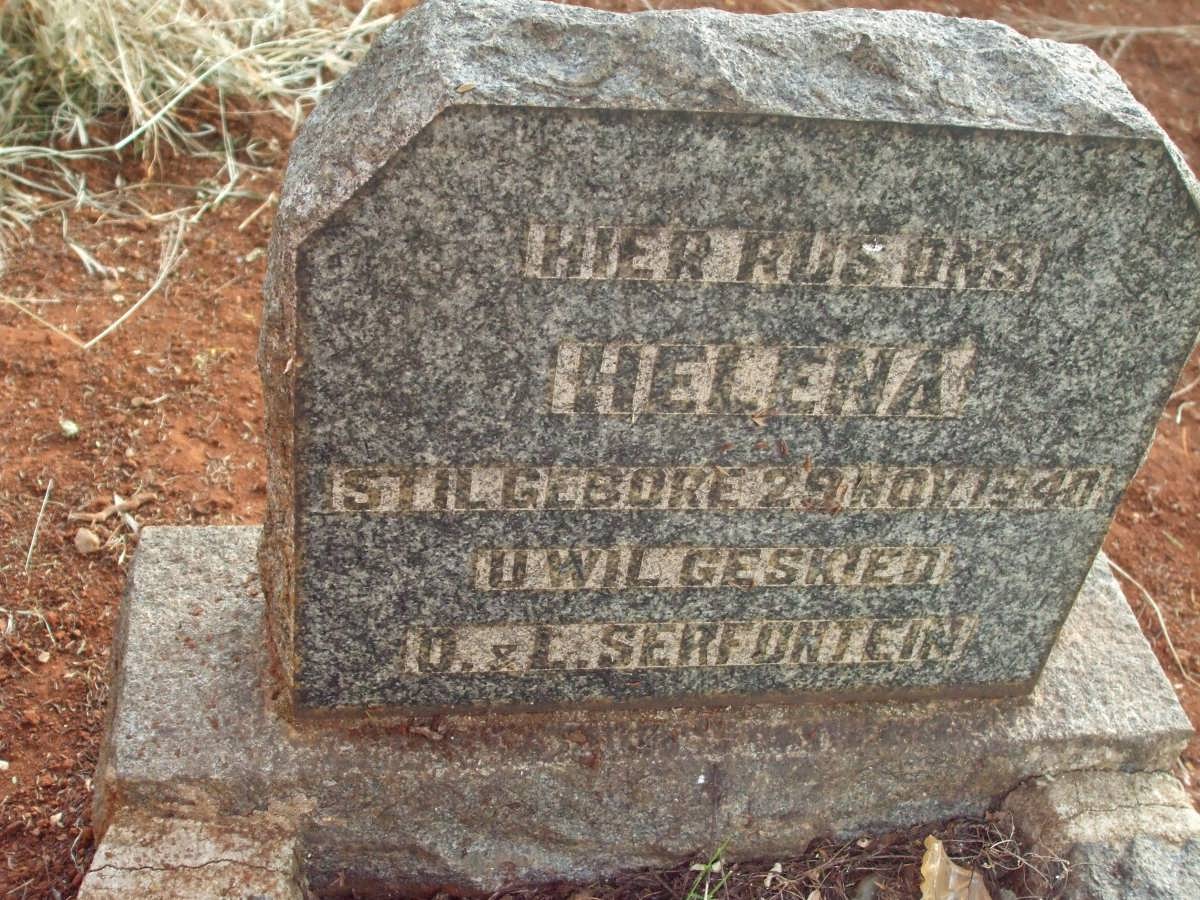 SERFONTEIN Helena 1940-1940