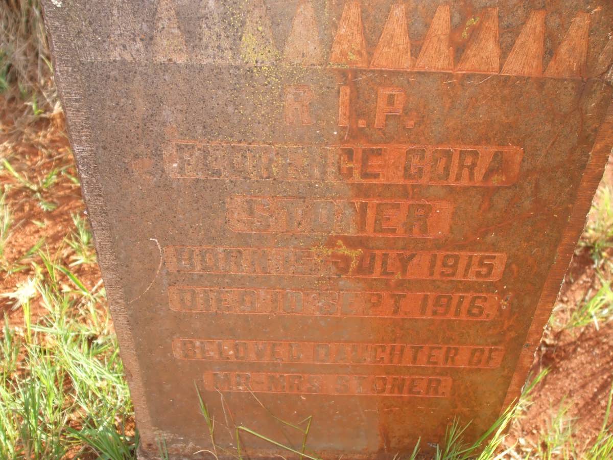 STONER Florence Cora 1915-1916