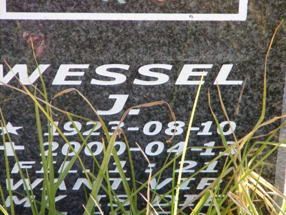 STRYDOM Wessel J. 1923-2000 &amp; Maria E. 1923-