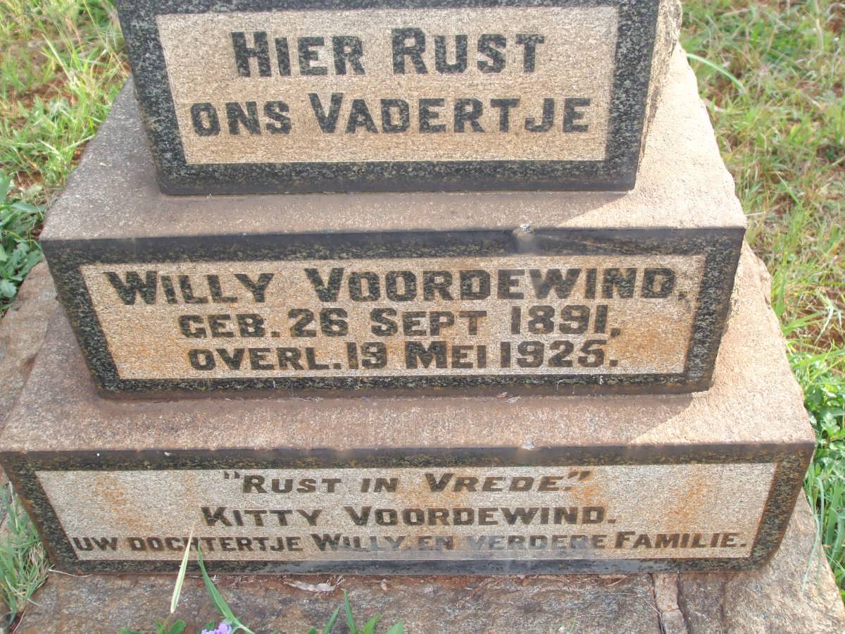 VOORDEWIND Willy 1891-1925