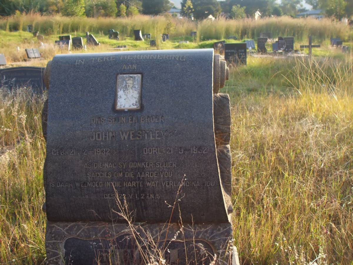 WESTLEY John 1932-19?2