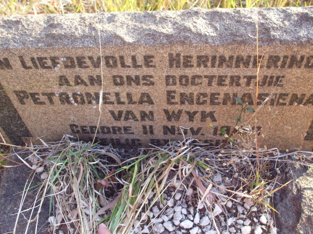 WYK Petronella Engenasiena, van 19??-