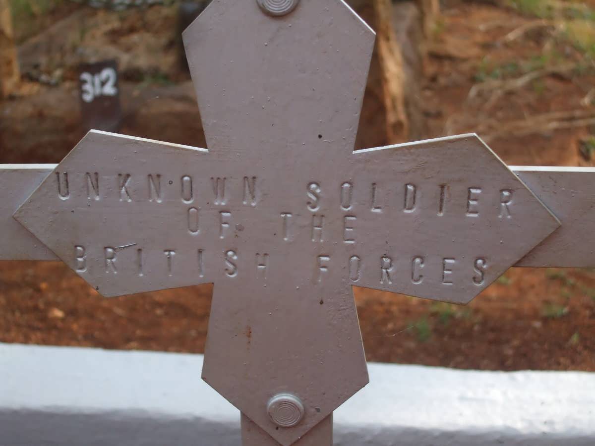 Unknown Soldier of the British Forces