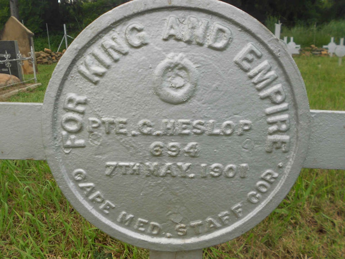 HESLOP G. -1901