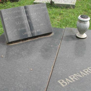 BARNARD Salomon Gert 1903-1980