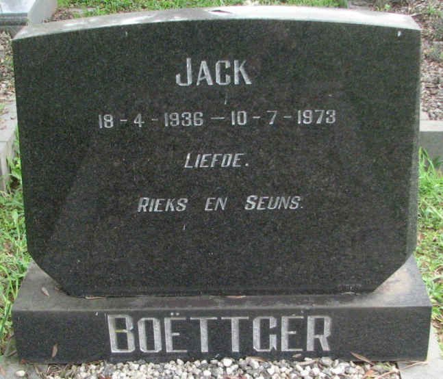 BOETTGER Jack 1936-1973