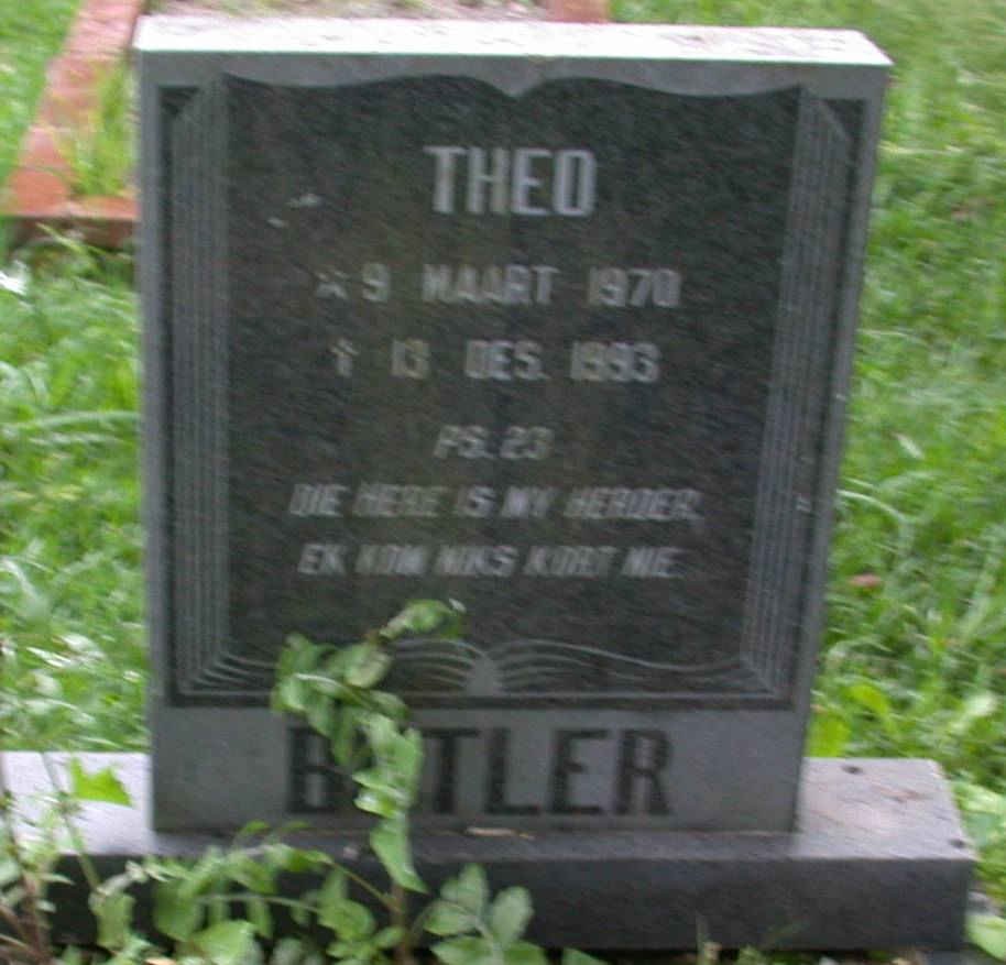 BUTLER Theo 1970-1993