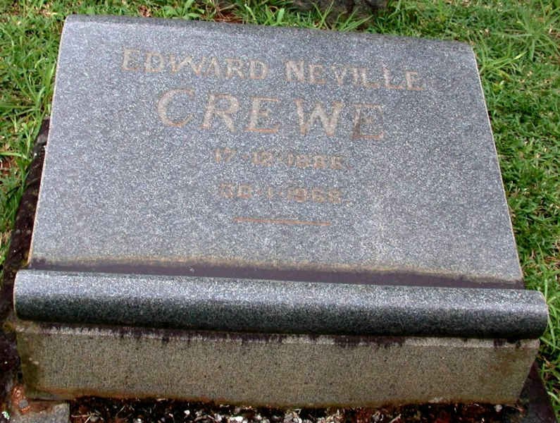 CREWE Edward Neville 18??-1968