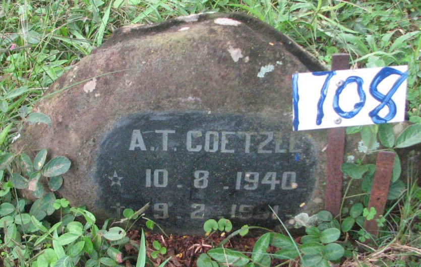 COETZEE A.T. 1940-1991