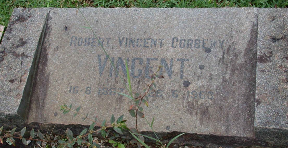 CORBERY Vincent Robert  ?-1963