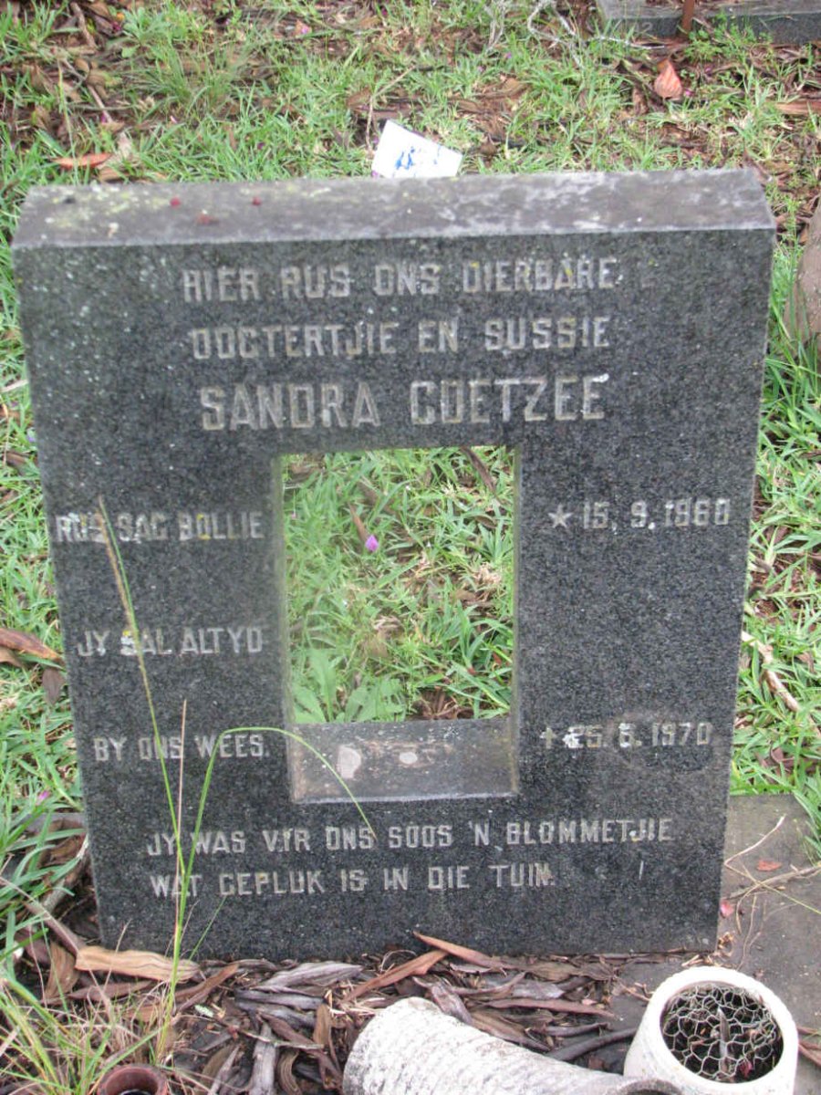 COETZEE Sandra 1968-1970
