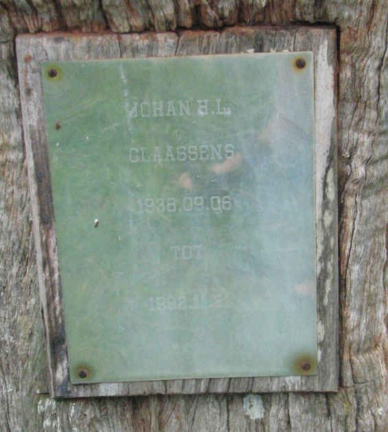 CLAASSENS Johan H.L. 1936-1992