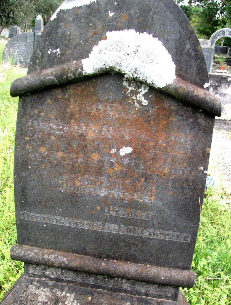 COETZEE Johanna Clasina 1934-1942