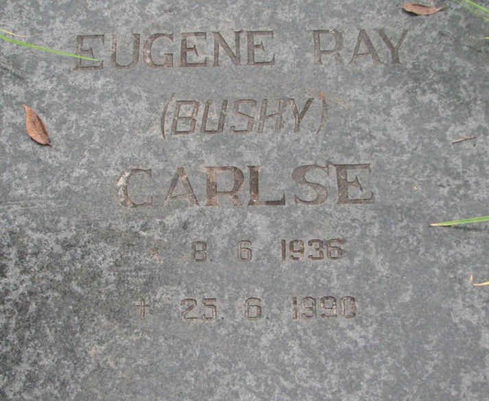 CARLSE Eugene Ray 1936-1990