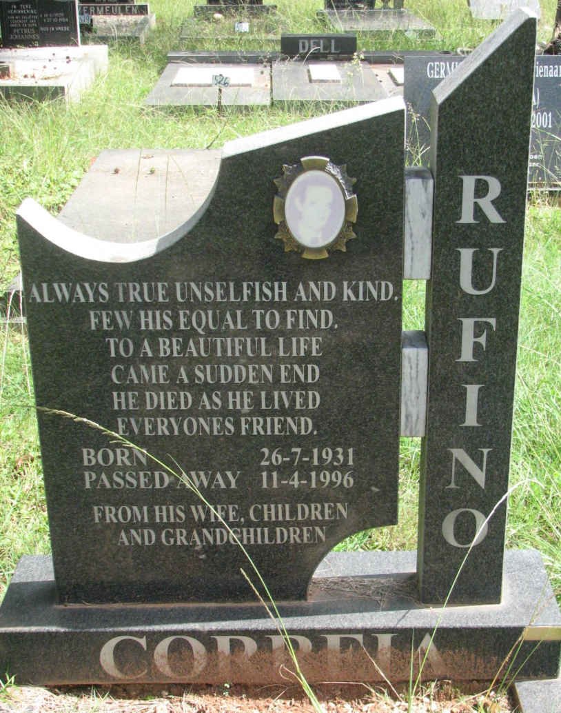 CORREIA Rufino 1931-1996