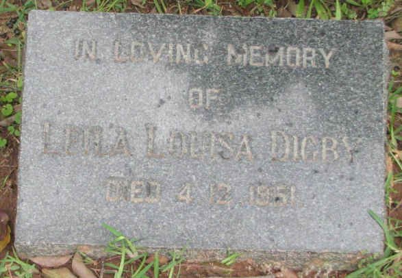 DIGBY Leila Louisa -1951