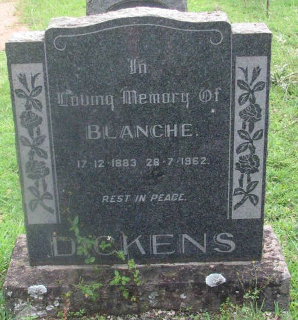 DICKENS Blanche 1883-1962