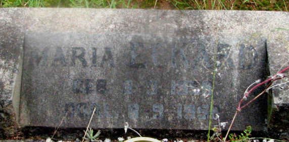 ECKARD Maria 19??-1958