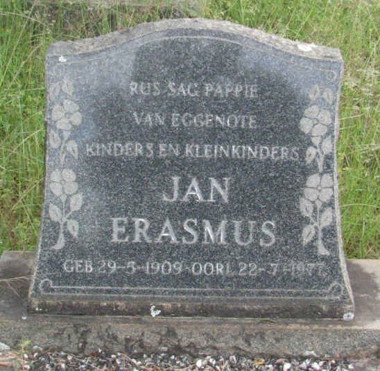 ERASMUS Jan 1909-1977