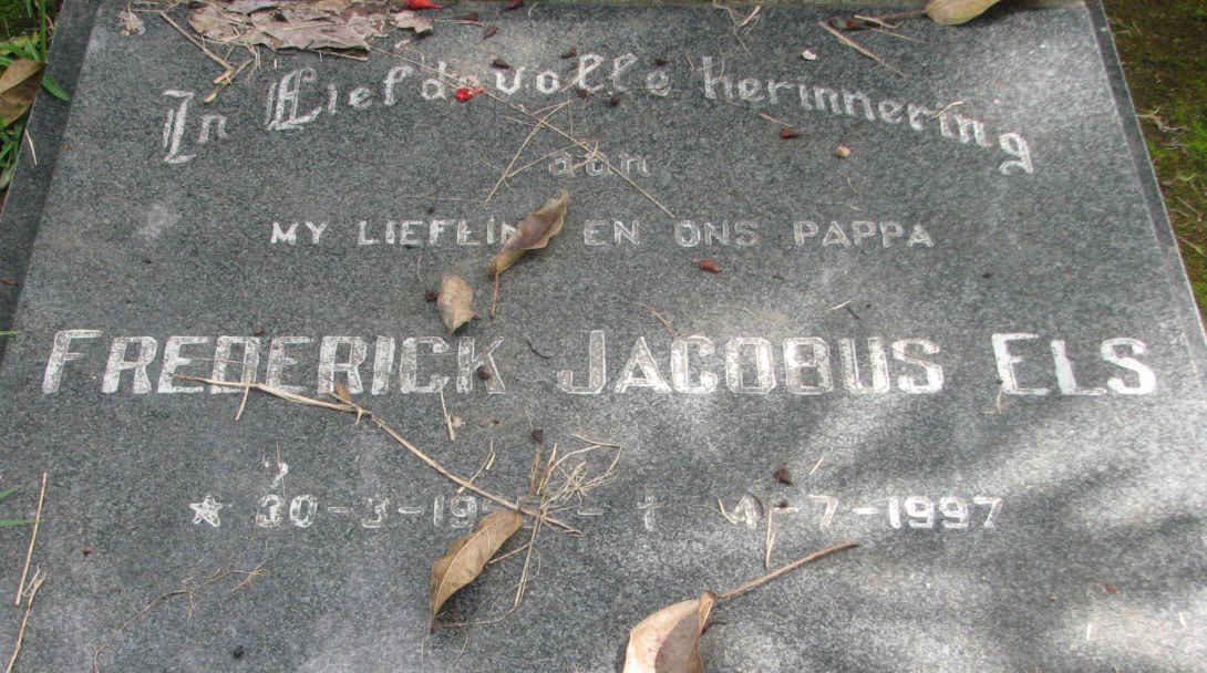 ELS Frederick Jacobus 195?-1997