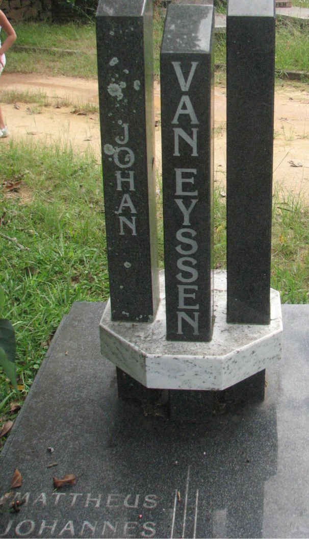 EYSSEN Mattheus Johannes, van ?