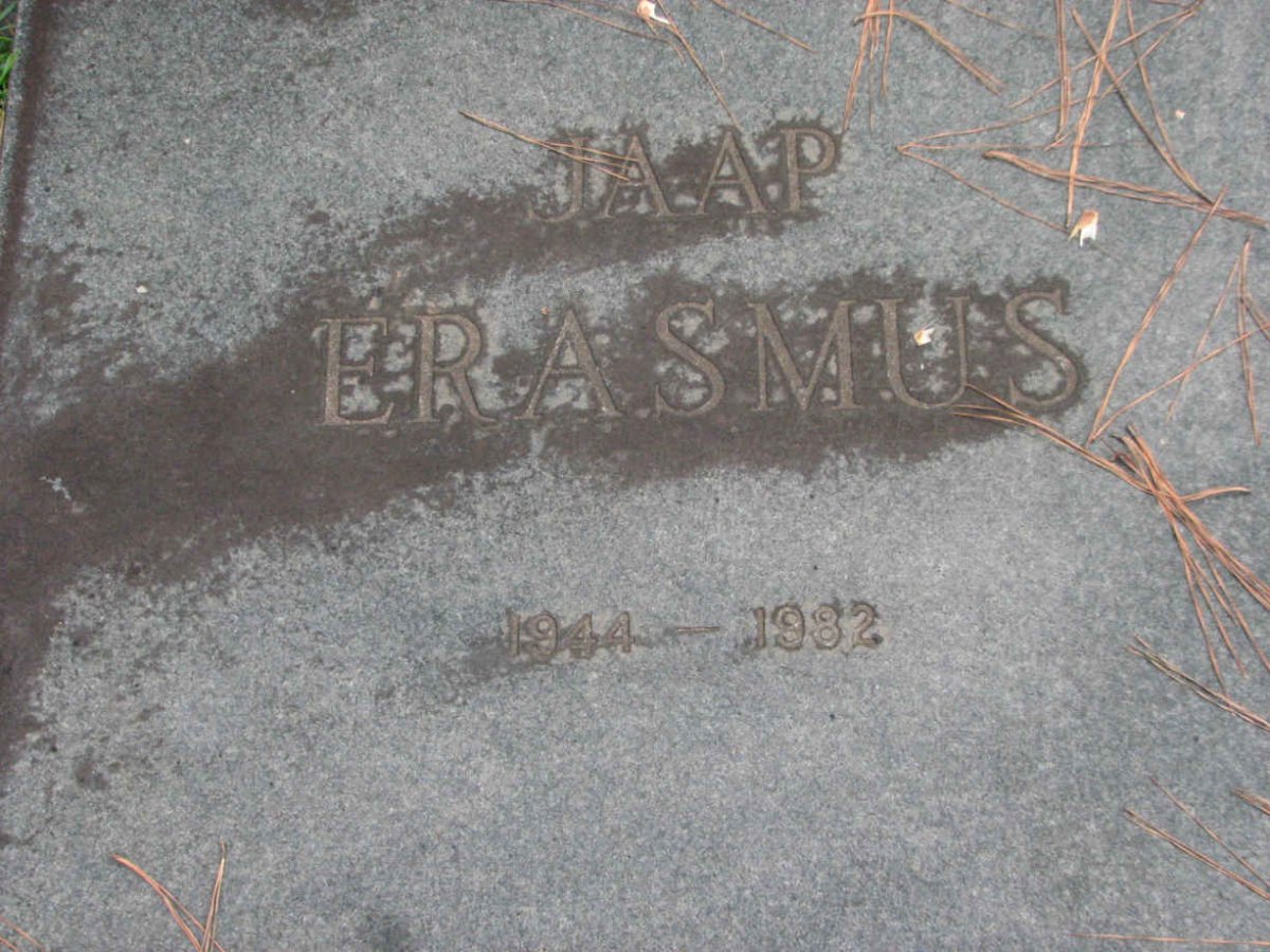 ERASMUS Jaap 1944-1982