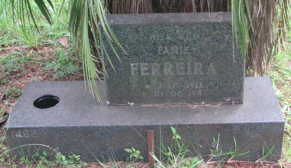 FERREIRA Fanie 1913-1983