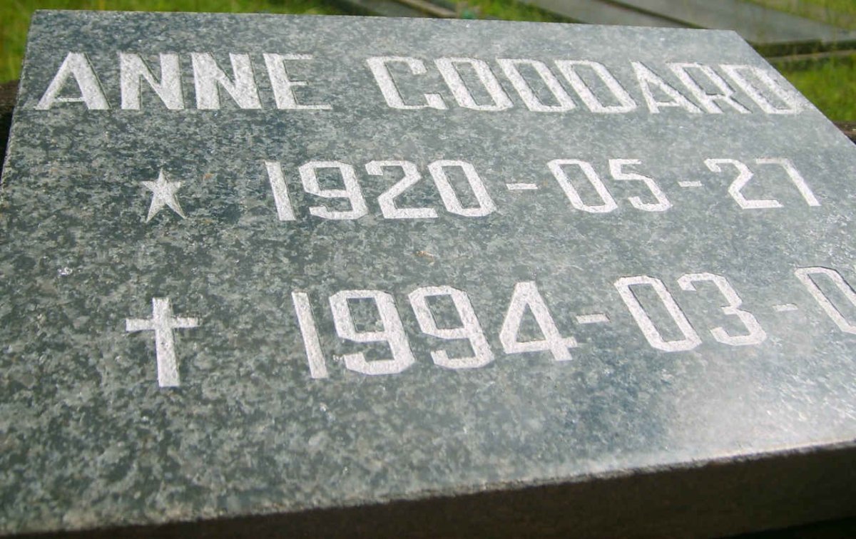 GODDARD Anne 1920-1994