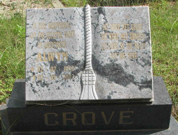GROVÉ Alwyn 193?-2002