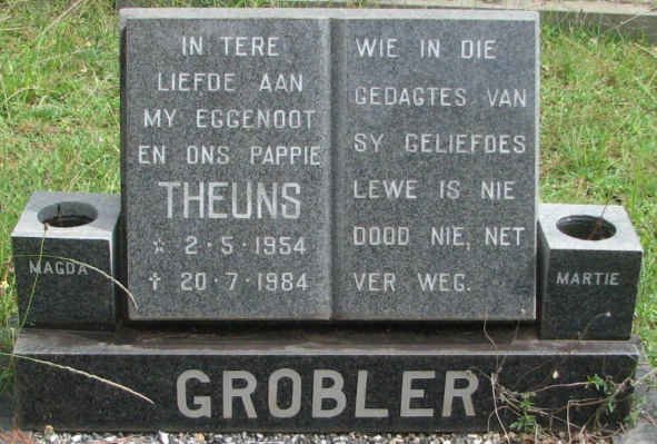 GROBLER Theuns 1954-1984