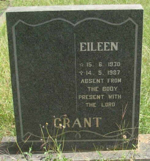 GRANT Eileen 1930-1987